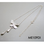 EDIUM BUTTERFLY PENDANT WITH CHAIN