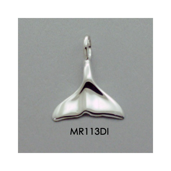 MINI WHALE TAIL PENDANT