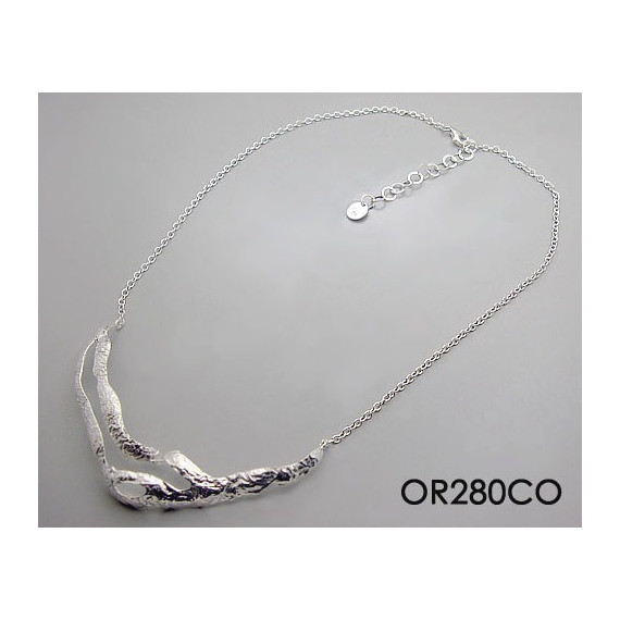 RETICULATED BRANCH NECKLACE