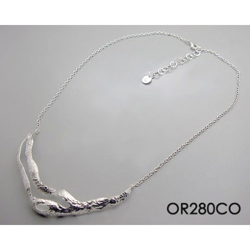 RETICULATED BRANCH NECKLACE