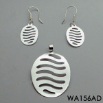 CUT OUT WAVES OVAL SET