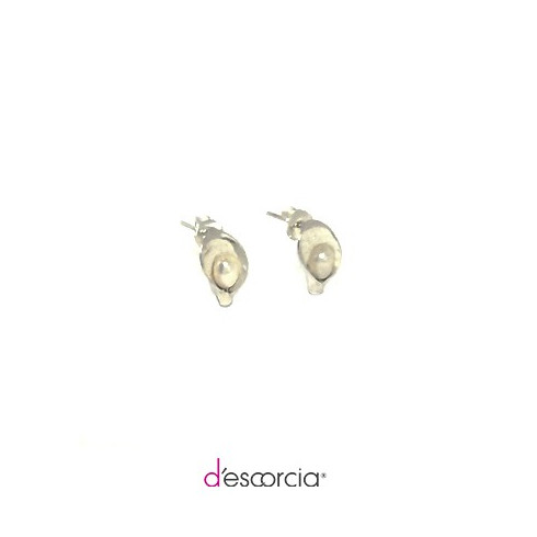 SMALL CALLALILYS EARRINGS WITH PEARL