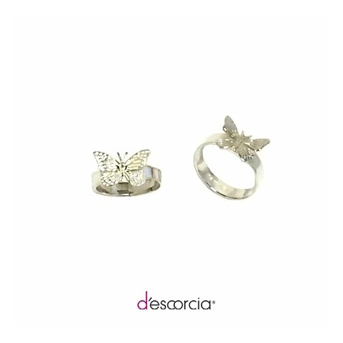 SMALL BUTTERFLIES ADJUSTABLE RING