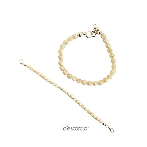 Pulsera con perla del #4 de 48.5 cm de largo 