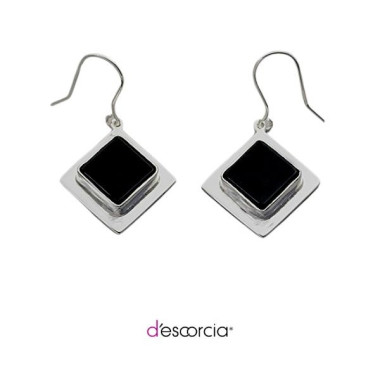 ROMBUS ONYX EARRINGS