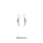 Aretes de alas con arillo 