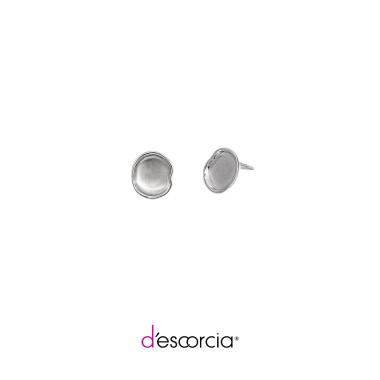 Aretes pequeños de plata .925