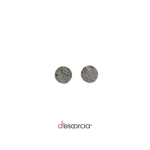 Aretes círculo de plata .925