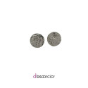 Aretes círculo de plata .925